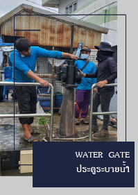WATER  GATE ประตูระบายนำ